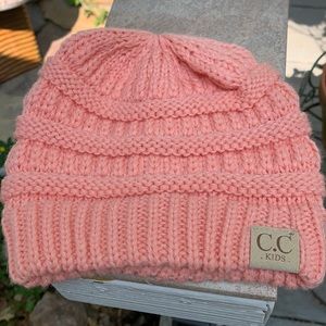 CC kids knitted hat